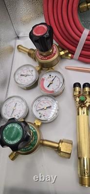 Harris Cutting And Welding Torch Setup