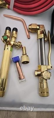 Harris Cutting And Welding Torch Setup