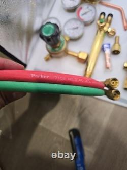 Harris Cutting And Welding Torch Setup