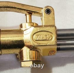 Harris Cutting Welding Torch Set 71-3 Cutting Attachment Head 16 Handle 6290-1