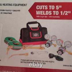 Harris Gas Welding & Cutting Kit Acetylene Steelworker Deluxe 8525GX-300