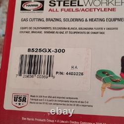 Harris Gas Welding & Cutting Kit Acetylene Steelworker Deluxe 8525GX-300