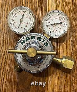 Harris Gas Welding Cutting Torch #85 Compressed Gas Regulators 25-100 & 25-15