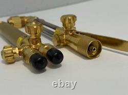 Harris Ironworker Oxygen Acetylene Cutting Welding Torch Kit 85 25-15c 25-100c