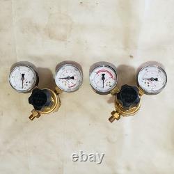 Harris Model 601 MC Regulator Set Oxygen Acetylene CGA-200 Cutting Welding Torch