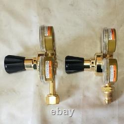 Harris Model 801 Regulator Set Oxygen Acetylene Cutting Welding Torch