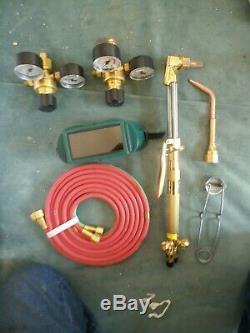 Harris Model 85 Full Cutting/welding Torch Set-hose-gauges-tips-new