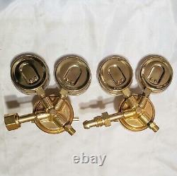 Harris Regulator Set 425-125 Oxygen 425-15 Acetylene For Cutting Welding Torch