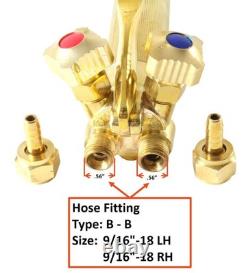 Heavy Duty 18' Straight Cutting Torch 90° Head Industrial Welding Tool