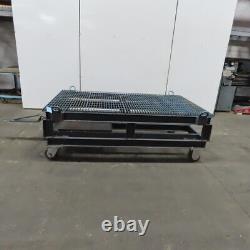 Heavy Duty 78x48 x26-1/2 Steel Welding Cutting Laser Torch Table Cart Bench