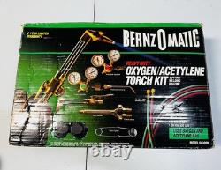 Heavy Duty BernzOMatic Oxygen Acetylene Torch Kit OA3000 Cutting Welding Brazing