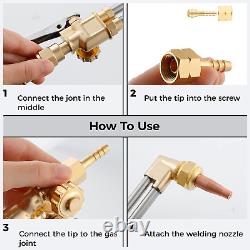 Heavy Duty Cutting Torch, Oxygen/Acetylene Cutting Welding Torch Stainless Steel