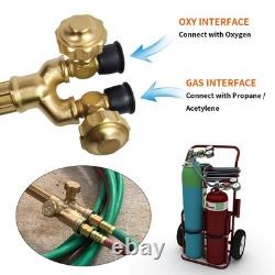 Heavy Duty Cutting Torch, Oxygen Propane Acetylene Welding Torch Flame Torch