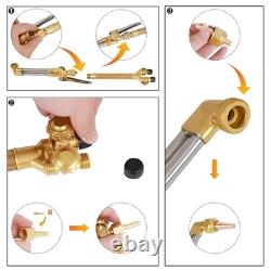 Heavy Duty Cutting Torch, Oxygen Propane Acetylene Welding Torch Flame Torch