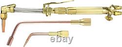 Heavy Duty Oxy-Fuel Torch Compatible with Harris with Check Valves + Cutting Tip