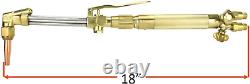 Heavy Duty Oxy-Fuel Torch Compatible with Harris with Check Valves + Cutting Tip