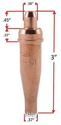 Heavy Duty Oxy-Fuel Torch for Victor with Check Valves + Cutting Tip + Weldin