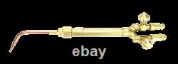 Heavy Duty Oxy-Fuel Torch with Check Valves+Cutting Tip+Welding Tip+Heating Tip