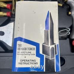 Henrob 2000 Oxy Acetylene Cutting Welding Torch Cobra Dillon DHC