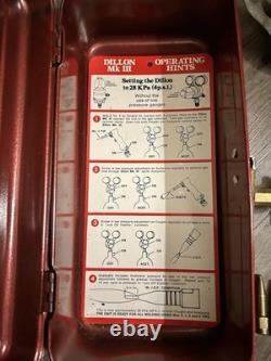 Henrob Dillon MK III Cutting Welding Torch System Toolbox Case