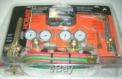 Hobart 770502 Medium Duty Oxy-Acetylene Cutting Welding Torch Outfit w Extras