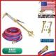IMeshbean Oxy Acetylene Cutting Torch Set 50FT 300PSI 1/4 Twin Hose for Victor