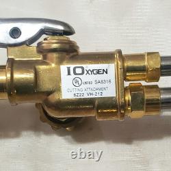 IOxygen Victor Style Cutting Welding Torch Set Attachment Handle Brazing Tip