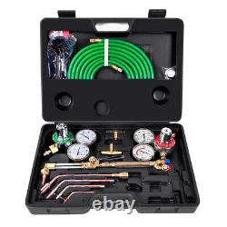 IRONMAX Gas Welding Cutting Set Oxy Acetylene Oxygen Torch Brazing Fits VICTOR
