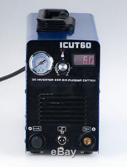 Inverter DC Igbt Air Plasma Cutter + Ag60 Plasma Cutting Torch 16mm Cut 110/220v