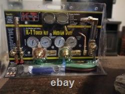 KT Industries Torch Kit Medium Duty Acetylene Oxygen Gas Welding & Cutting Kit