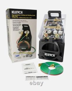 Klutch Medium-Duty Cutting and Welding Outfit, Oxyacetylene Victor-Style