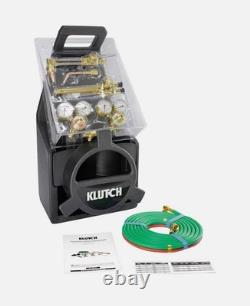 Klutch Medium-Duty Cutting and Welding Outfit, Oxyacetylene Victor-Style