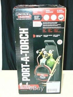 LINCOLN KH990 PORT A TORCH WELDING KIT (CUT, WELD, and BRAZE ALL-IN-ONE)