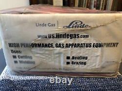 LINDE-AGA, Gas Cutting and Welding Kit. New In Box
