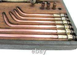 LINDE PUROX WELDING CUTTING TORCH CW-202 with HEATING & CUTTING TIPS