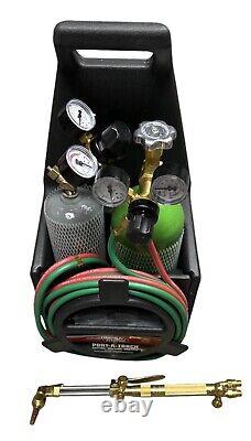 Lincoln Electric KH990 Port-A-Torch Kit with Oxy-Acetylene Tanks