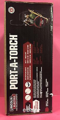 Lincoln Electric KH990 Port-A-Torch Portable Kit Ready To Cut And Weld (4955)