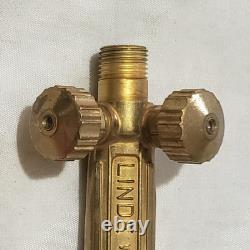 Linde W-200 Welding Cutting Torch Handle Brazing Purox Prest-O-Lite L-Tec