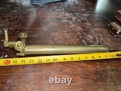 Long Barrel Machine Track Cutting Torch Head