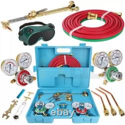 Long Hose Nozzle Welding Torch Kit Oxygen Acetylene Welding Cutting Torch Tool