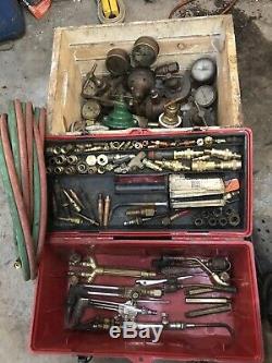 Lot 133 Victor Smiths Others Torch Welding Cutting Brazing Torch Tips Gauges