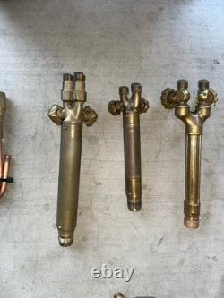 Lot 9 Piece Victor/Craftsman/Harris, Welding Cutting Torch withhandles