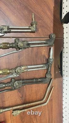 Lot Of 7 Victor Torch with cutting head