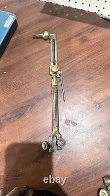 Lot Of 7 Victor Torch with cutting head