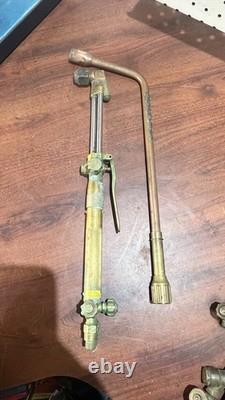 Lot Of 7 Victor Torch with cutting head