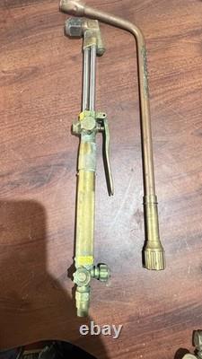 Lot Of 7 Victor Torch with cutting head