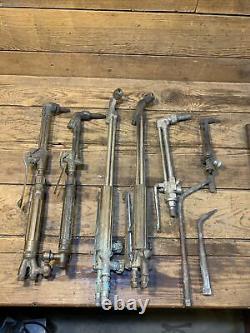 Lot Of Torchs Cutmaster Cutting Torch Oxy Acetylene Welding Craftsman Smith Old