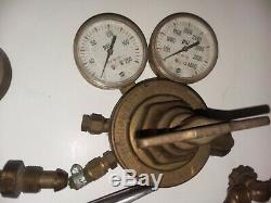 Lot Welding Cutting torches, Gauges Harris Victor