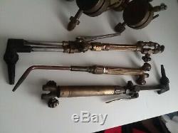 Lot Welding Cutting torches, Gauges Harris Victor