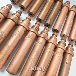 Lot of 17 Airco Torch Tips 144-17 Style 144 #17 Oxy Acetylene Welding Cutting